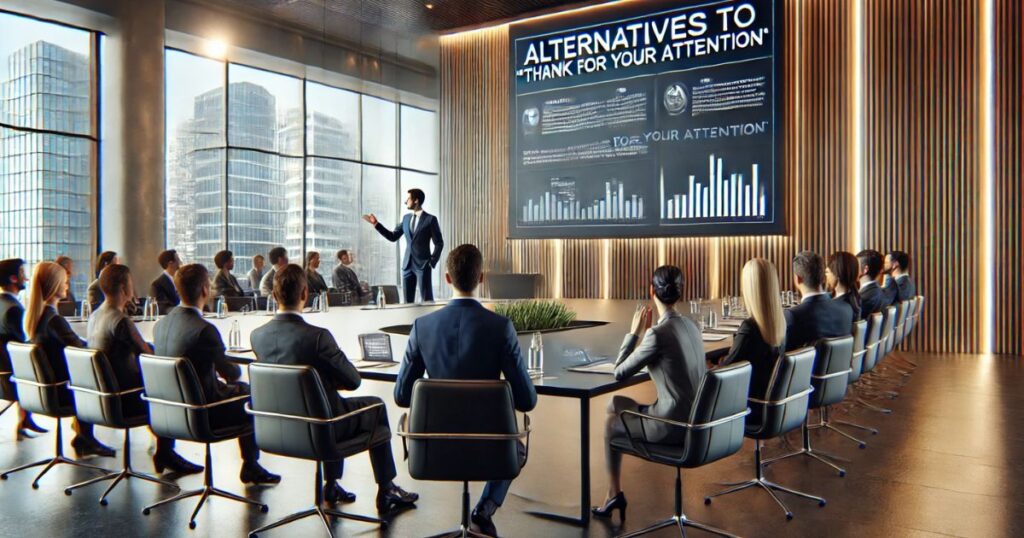 Advantages and Disadvantages of “Thank You for Your Attention