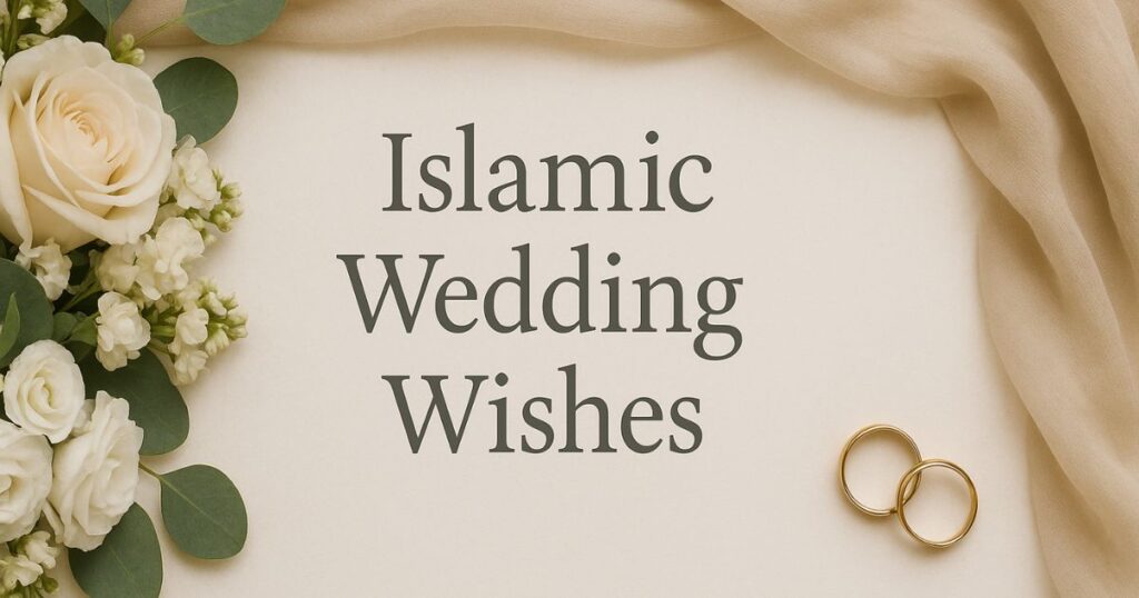 Islamic Wedding Wishes
