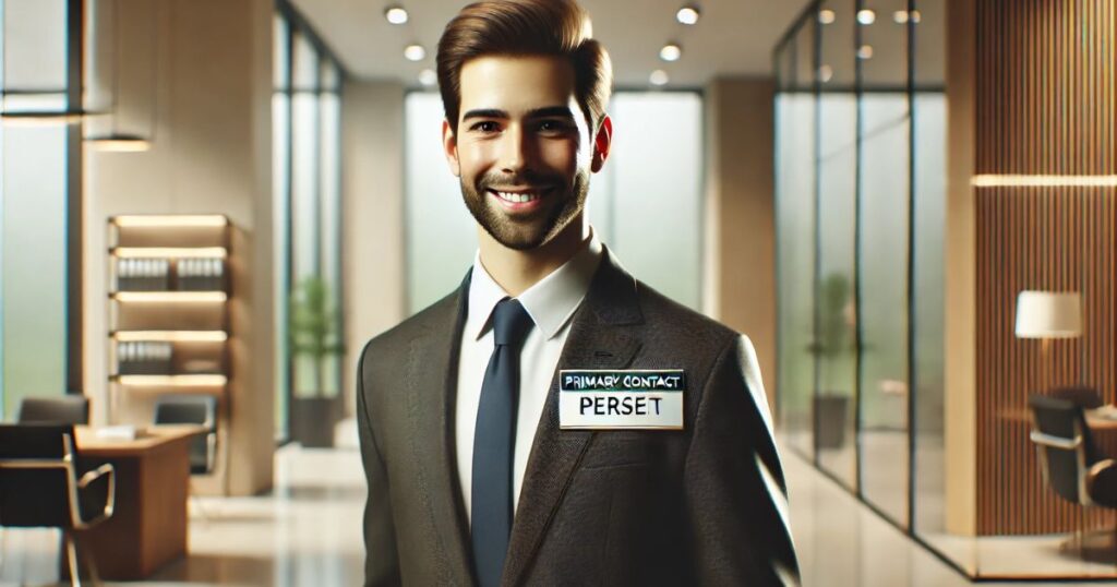 Primary Contact Person