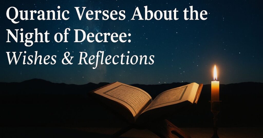 Quranic Verses About the Night of Decree