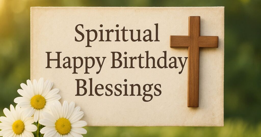 Spiritual Happy Birthday Blessings