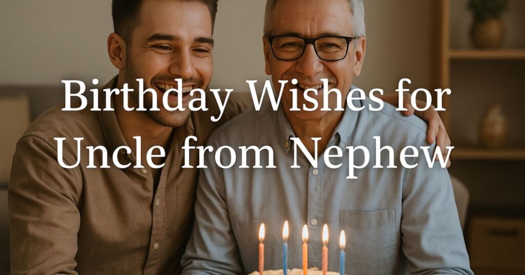 Birthday Wishes for Uncle from Nephew