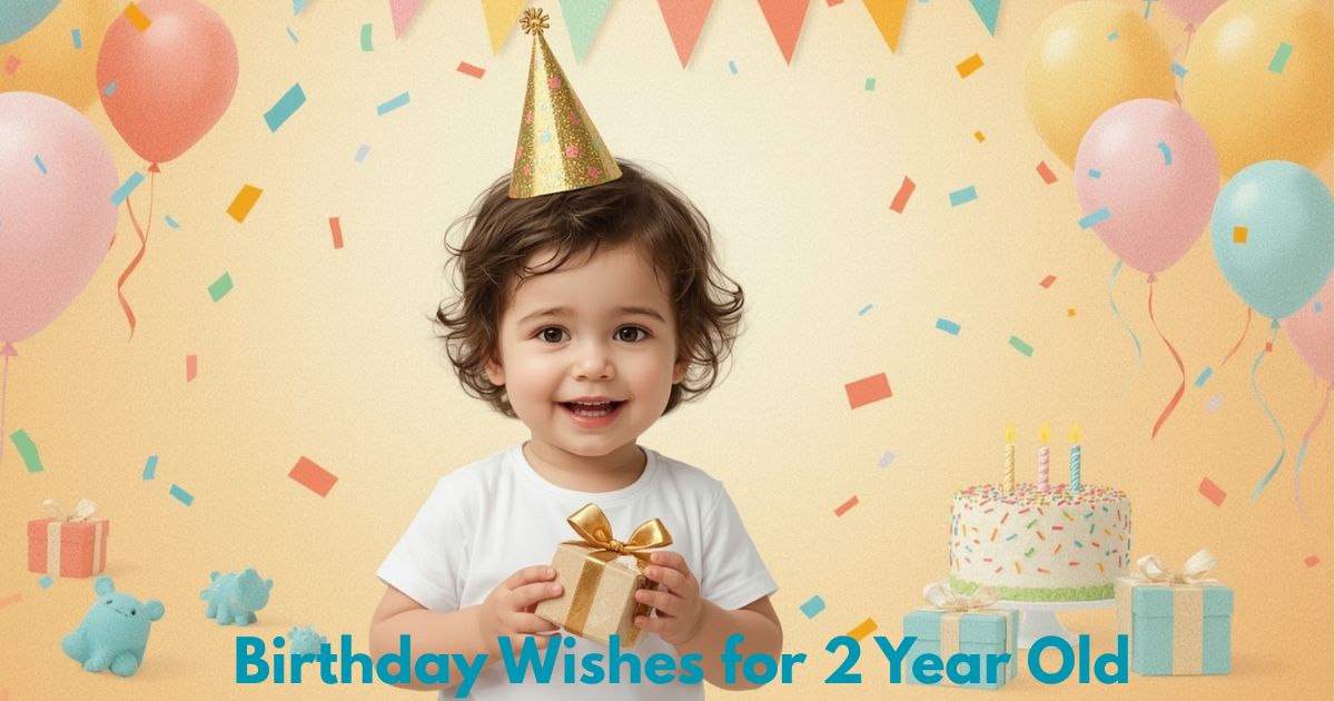 Birthday Wishes for 2 Year Old