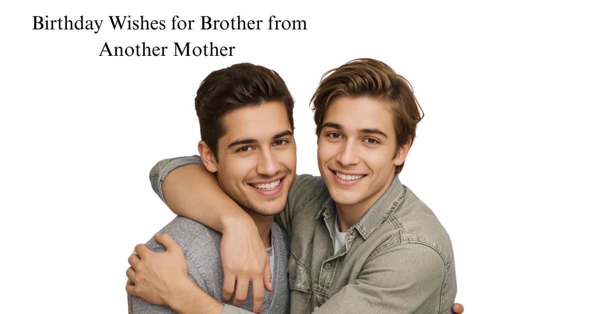 Birthday Wishes for Brother from Another Mother