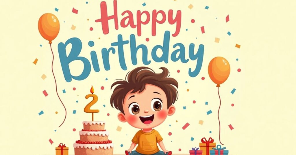 Fun and Loving Birthday Messages for a Two-Year-Old Nephew 