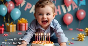 Funny Birthday Wishes for Nephew