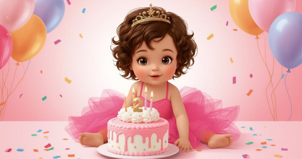 Sweet 2nd Birthday Messages for Your Little Princess