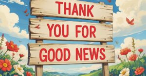 Thank You for Good News