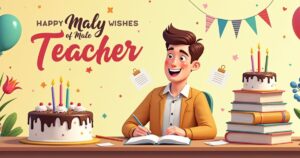 Happy Birthday Wishes for Male Teacher