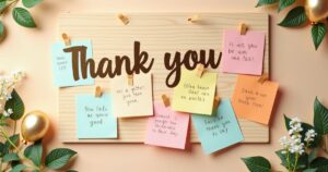 Thank You Messages to Express Gratitude for a Memorable Event