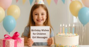 Birthday Wishes for Children Girl Messages
