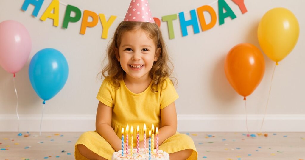 Cute Birthday Wishes for Children Girl