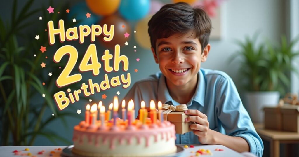 Happy 24th Birthday Wishes for a Son