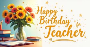 Happy Birthday Wishes for Teacher