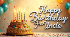 Happy Birthday Wishes for Uncle